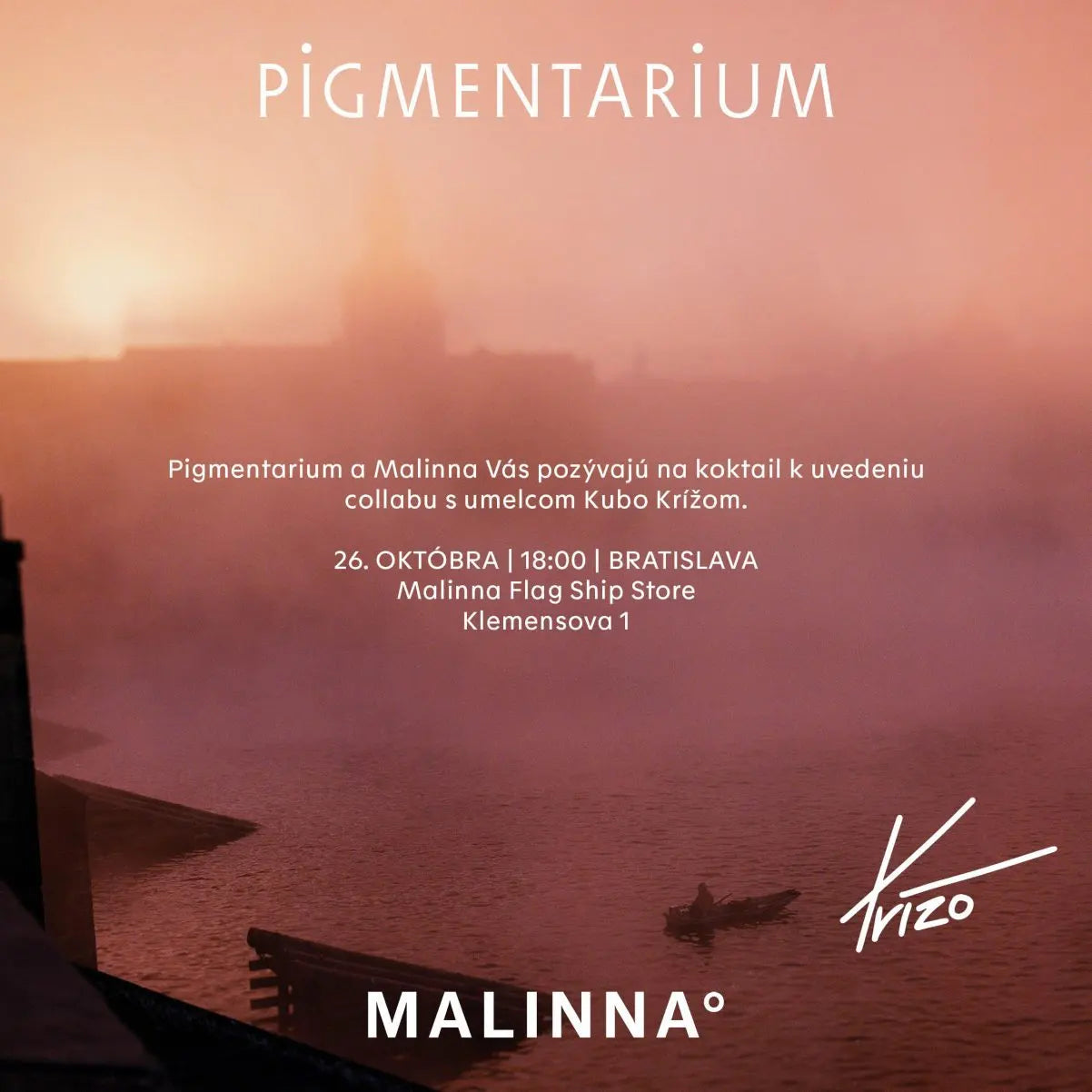 Nová kolaborácia: MALINNA° x PIGMENTARIUM.