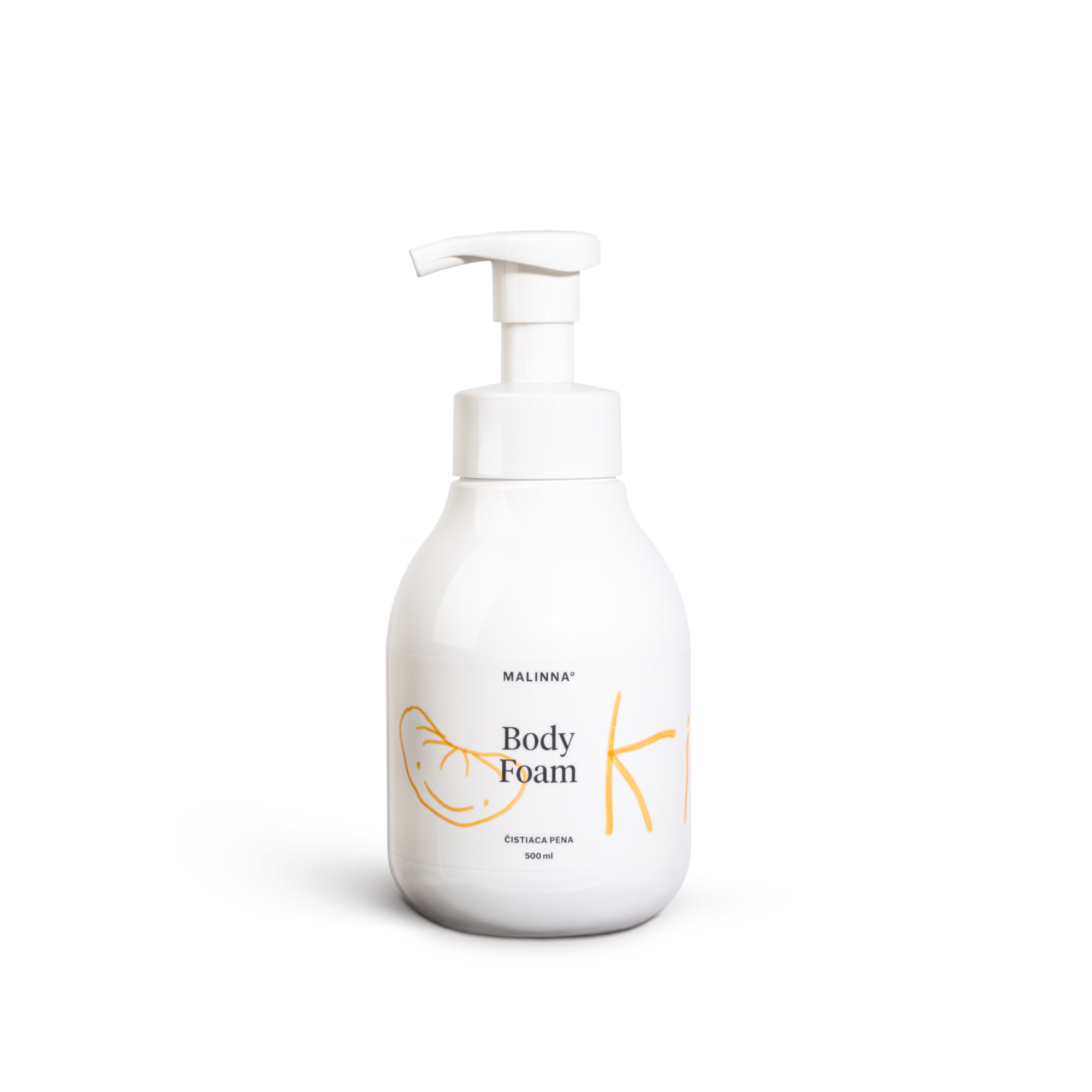 MALINNA Kids Body Foam – jemná čistiaca pena pre detskú pokožku