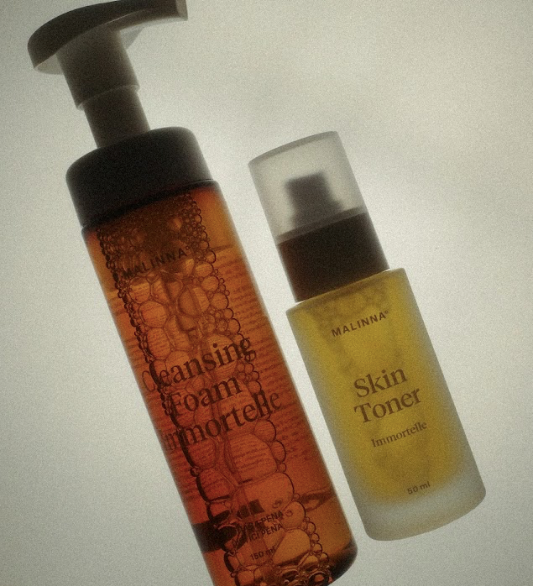 Limitovaná edícia Skin Toner Immortelle a Cleansing Foam Immortelle