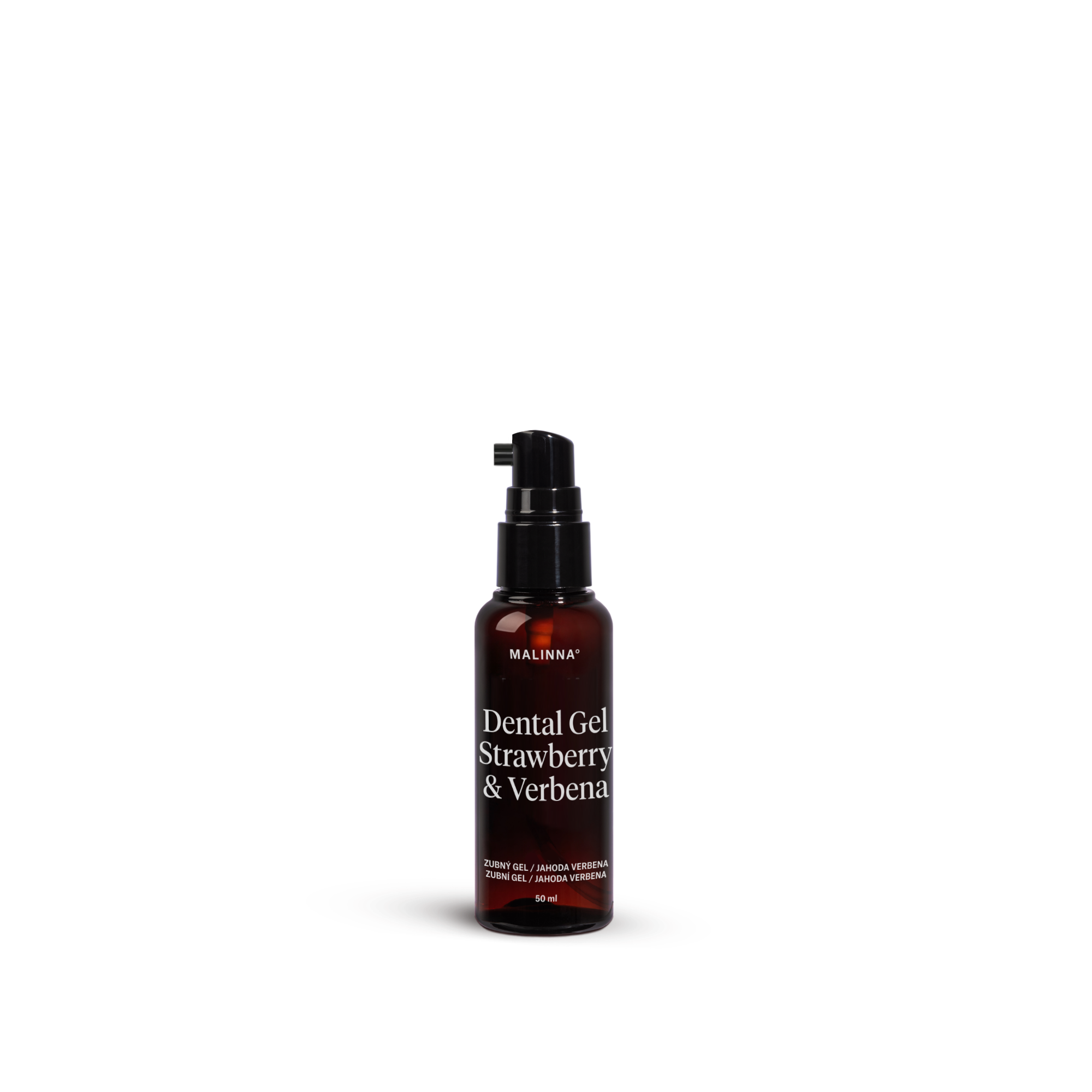 MALINNA Dental Gel Strawberry & Verbena – prírodný zubný gél s osviežujúcim a čistiacim účinkom